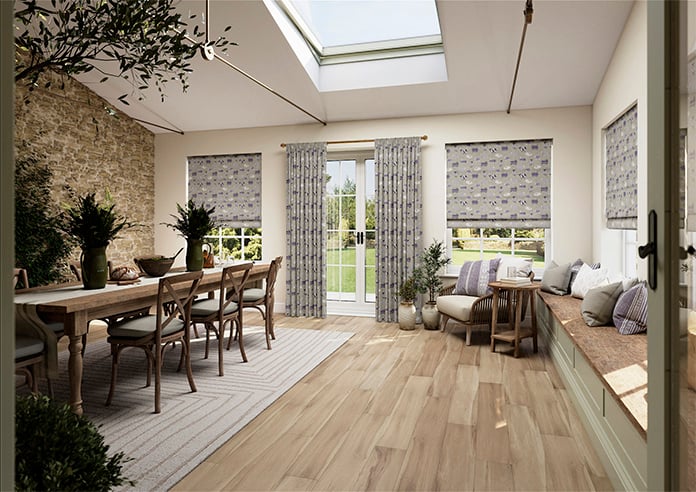 Baa Baa, Lavender - Roman Blind - Image 7